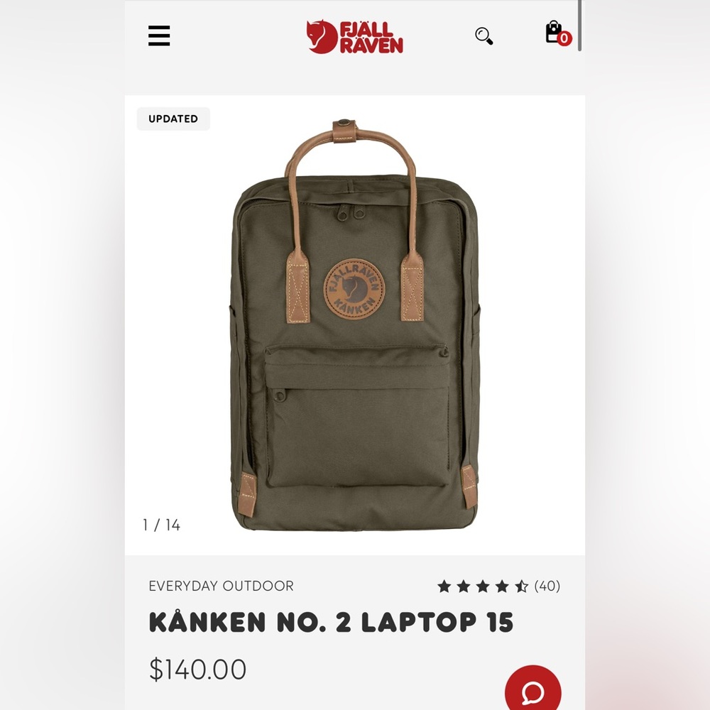 FJALL RAVEN KANKEN NO.2
